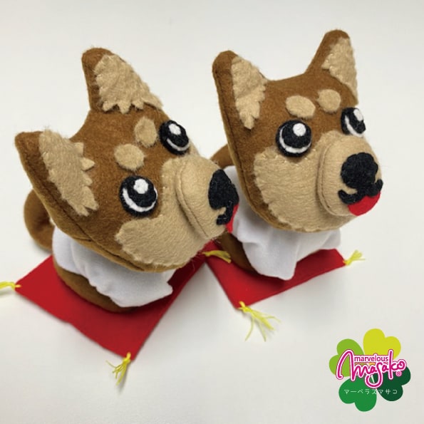 似顔絵ペットマスコット小（似顔絵料金込）制作します ～愛するペットを愛らしいマスコットに！～ イメージ3