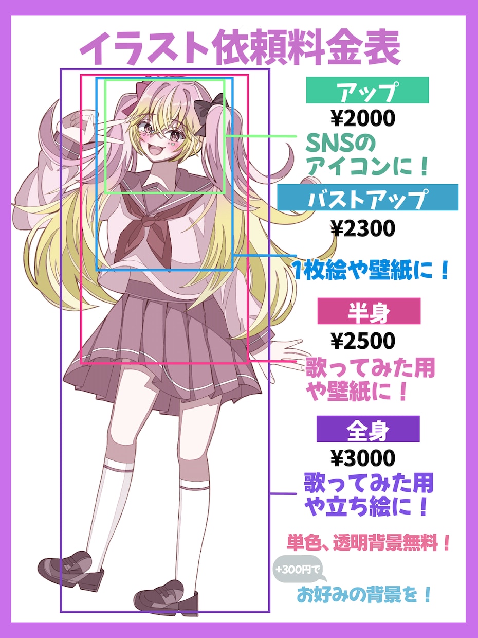 SNSで映える！アイコン・サムネイラスト制作します SNS用アイコン・サムネ・立ち絵など！ イメージ5