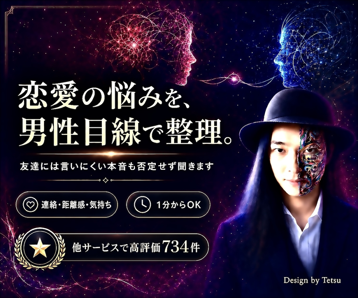 恋愛キューピッドアナリストが話を聞きます ストーカー3人に追い詰められたアナリストが話を聞きます。 イメージ1