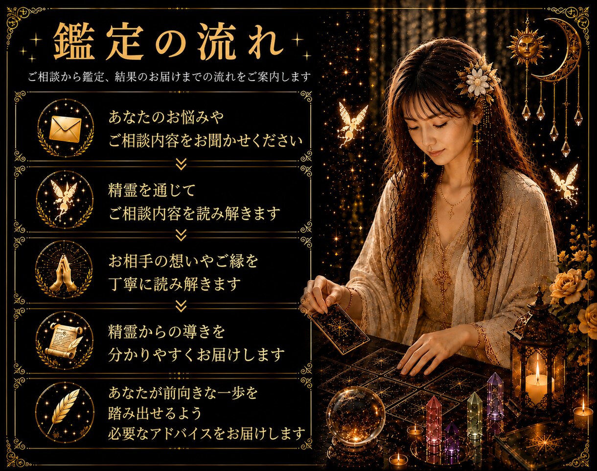 精霊との共鳴、複雑恋愛の真実とご縁を読み解きます 複雑な恋に揺れるあなたへ、お相手様の本心とご縁を読み解きます イメージ8