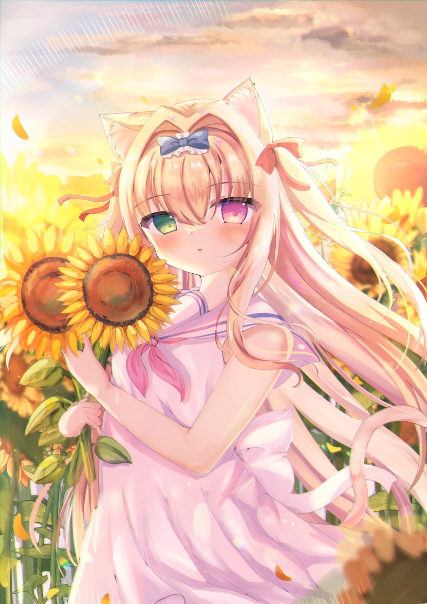 かわいい女の子のイラスト描きます SNSのアイコン、ヘッダー、同人イラスト。かわいい絵を♪ イメージ2