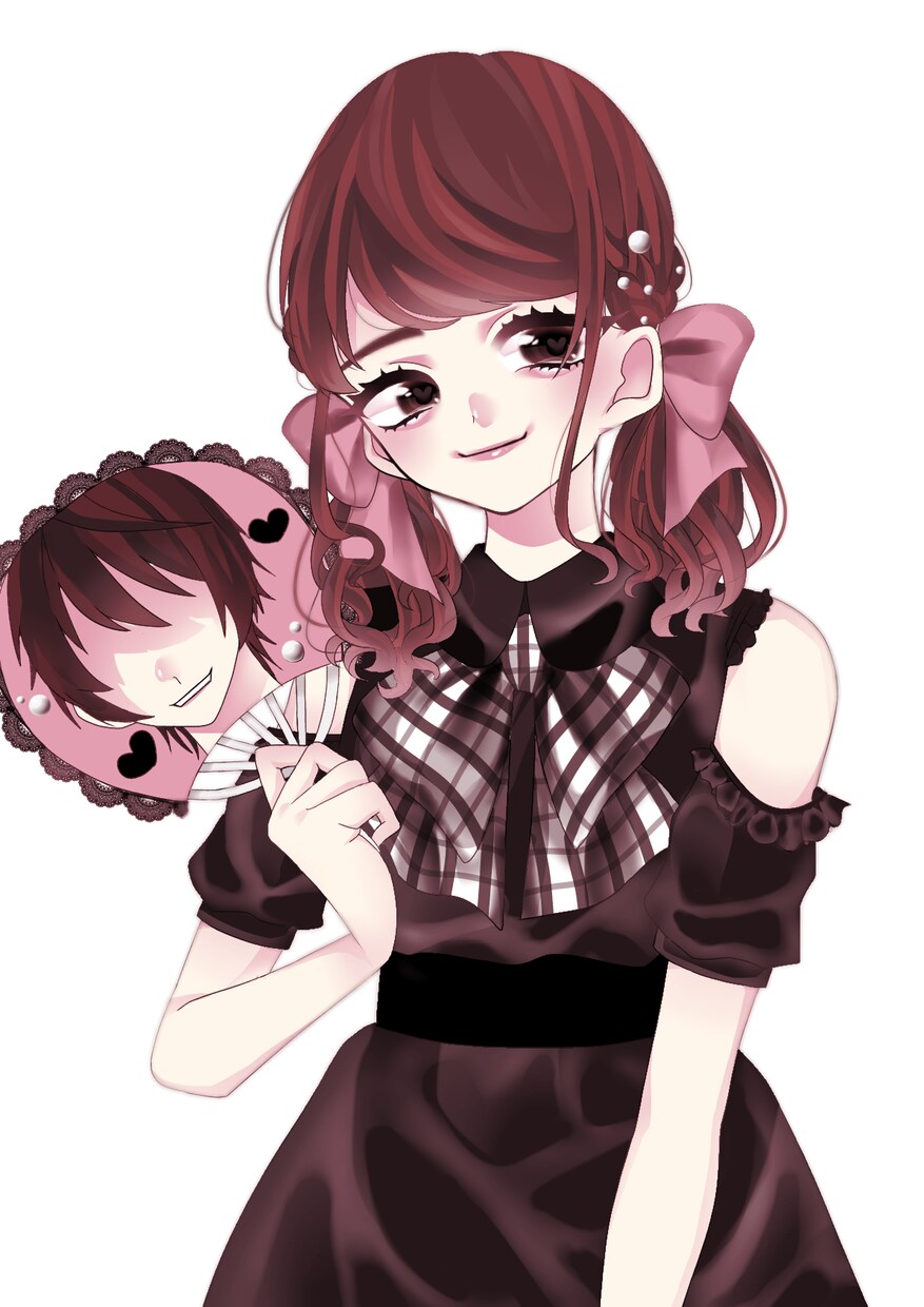 量産/地雷/女の子/夢絵/イラスト描きます 地雷・量産・可愛い女の子描きます♡ イメージ2