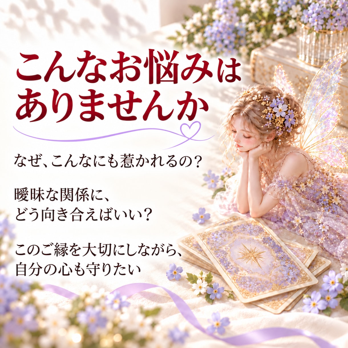 お二人が出逢った意味、今の関係・想いをお伝えします 出逢いに込められた意味と、今のご縁を読み解きます イメージ2