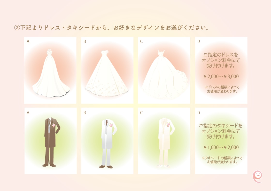 祝！ご結婚　似顔絵ウェルカムボード作成いたします 大切な記念日に写真と一味違う似顔絵を☆レースシンプルタイプ イメージ7