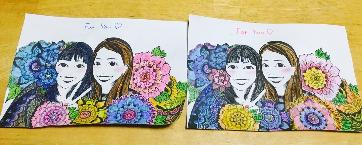 あなただけのオリジナルイラスト・似顔絵書きます 人とは違う似顔絵やイラストが欲しい方へ イメージ3