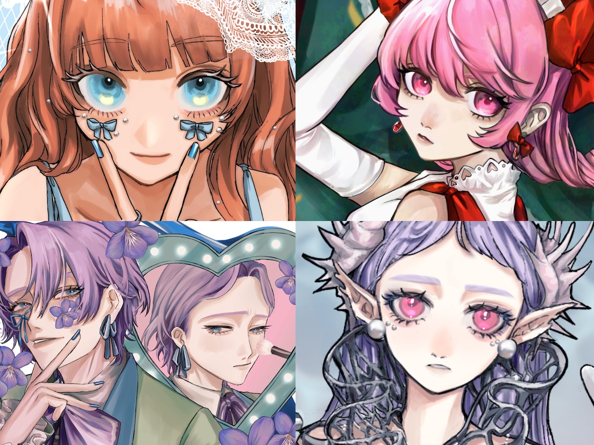 厚塗りイラスト制作します グッズ・動画イラスト・挿絵・立ち絵など！ イメージ1