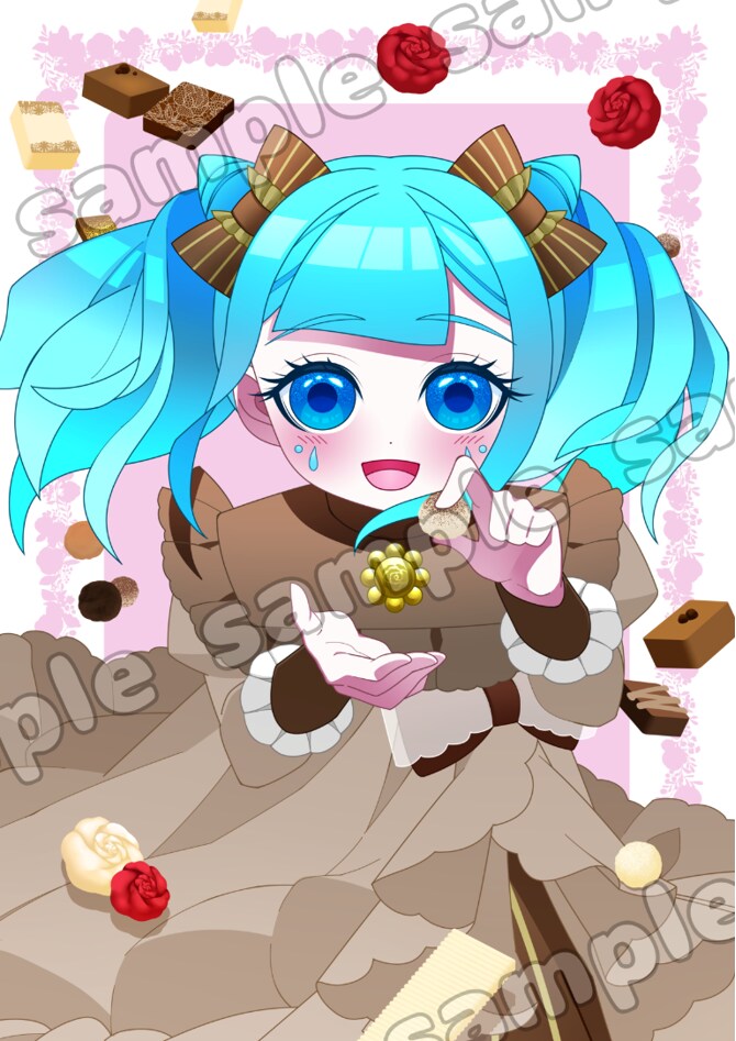 デフォルメ・ミニの全身キャライラストなど作成します スレンダーは鉄板♪ぽっちゃりも魅力がある！どんな体型にも対応 イメージ2