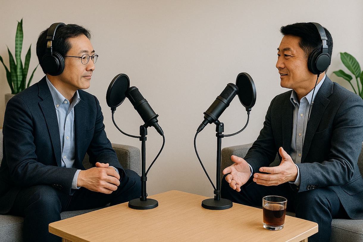 経営者のためのポッドキャストを制作します あなたの“声”が、ブランドを動かす― 経営者の思想を言葉に イメージ2