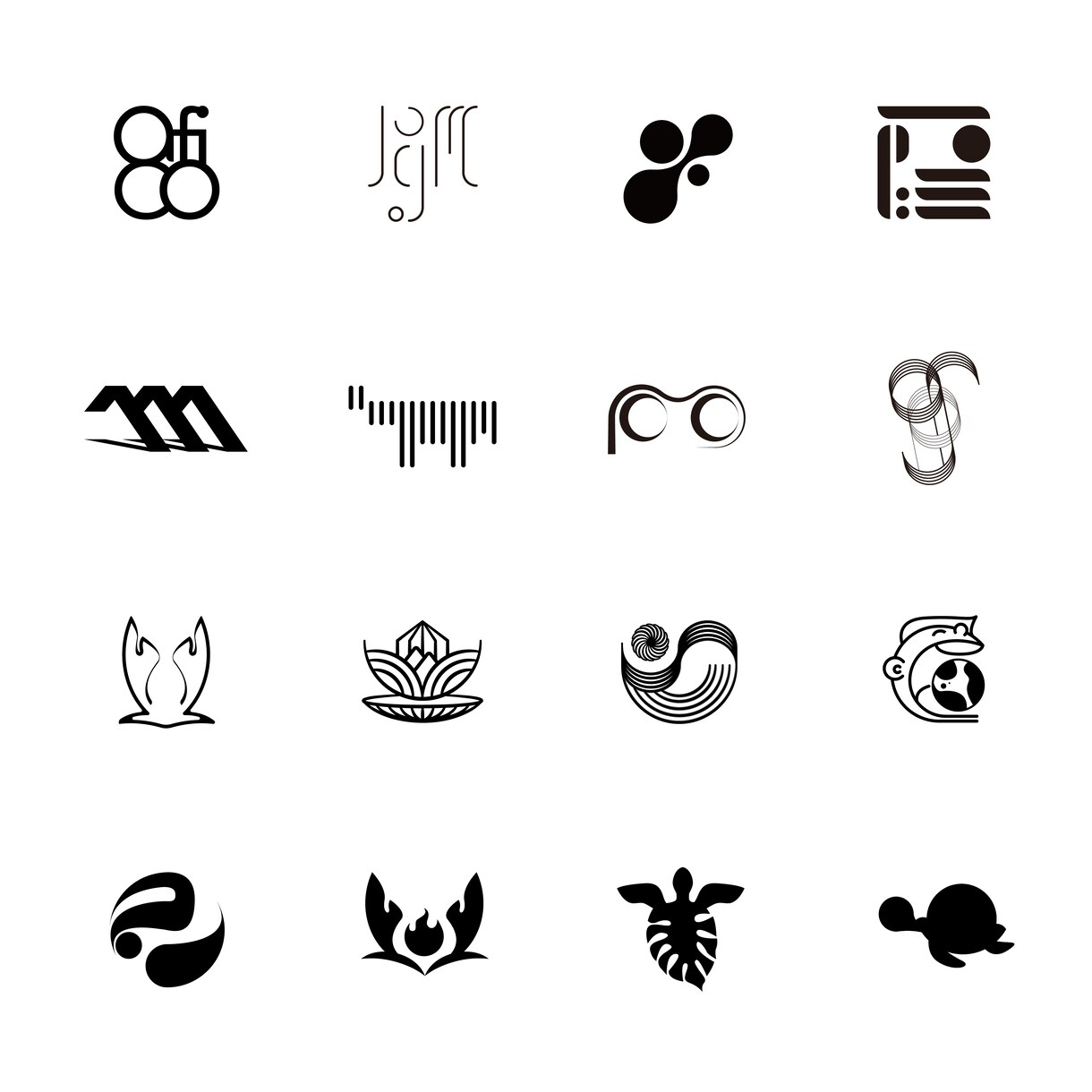 海外チック｜シンボルロゴを作成いたします ラフ案を3パターン以上ご用意｜2日以内に納品可能 イメージ5