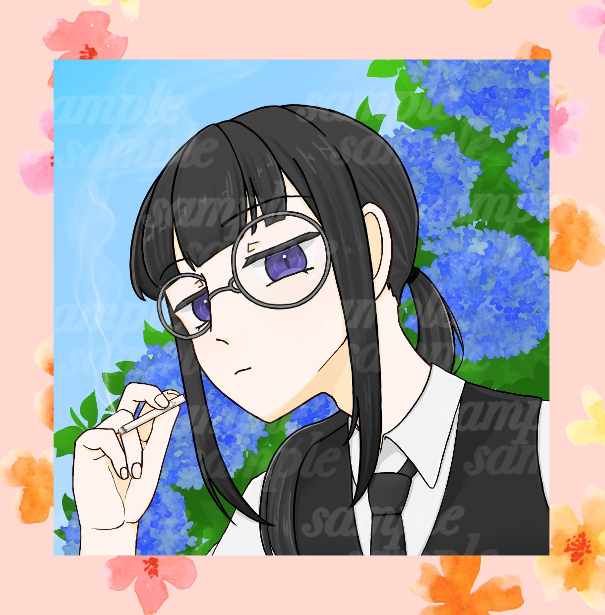 可愛い絵、描きます アイコンや配信背景、グッズ制作など活動のお手伝いがしたい！ イメージ5
