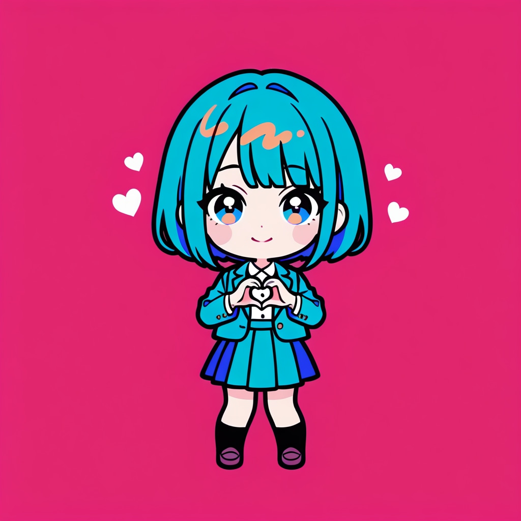SNSアイコン、イラスト描きます SNSアイコン、イラストをポップな感じで描きます！ イメージ1