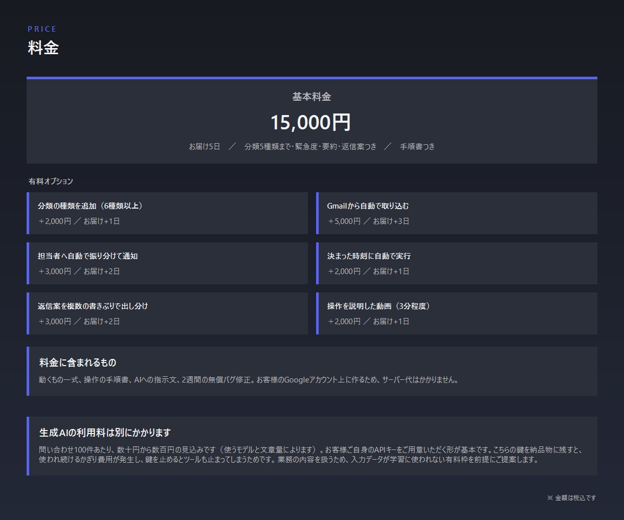 問い合わせをAIが仕分けて返信案を作ります 緊急度の判定と要約つき。送信は人が判断 イメージ7