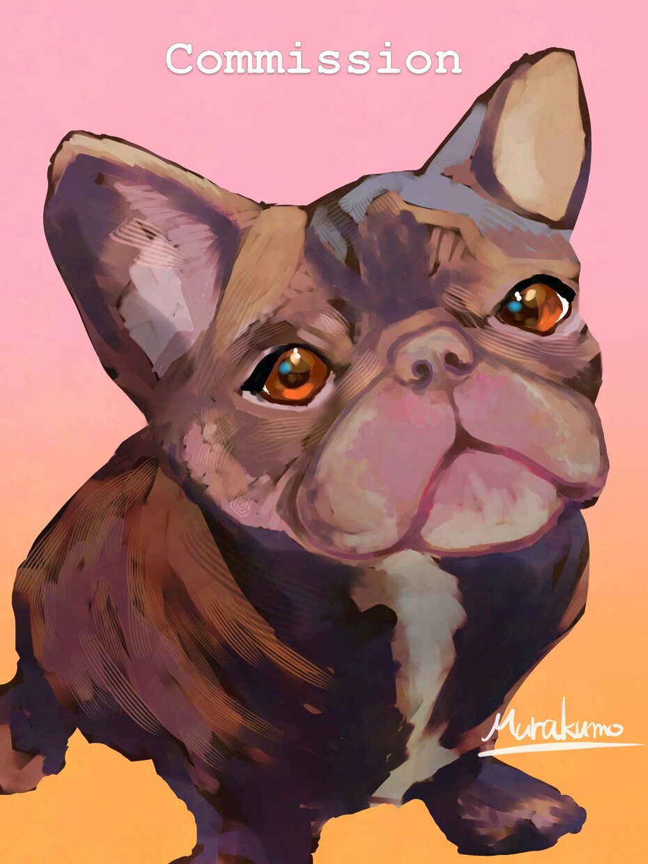 ペットのイラスト描きます 油彩のような雰囲気で動物を描きます！ イメージ3