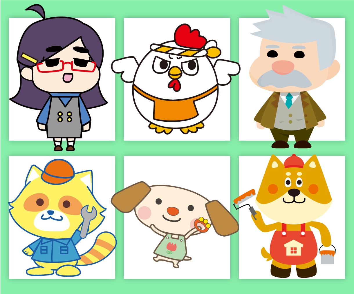 あなただけのオリジナルキャラクターをお作りします あなたの思い通りに！魅力的なキャラクターを作ります イメージ9