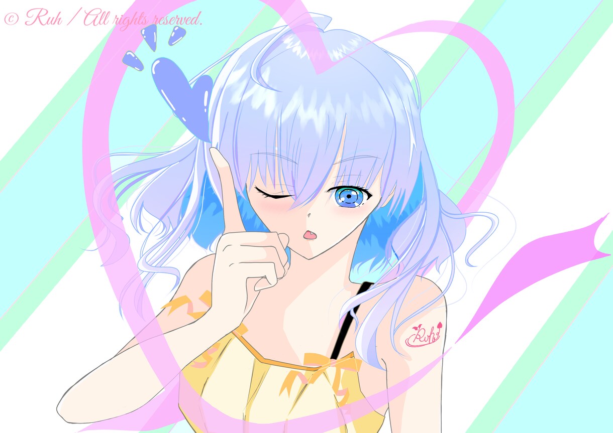 可愛い・綺麗・ちょっと幻想的なイラスト描きます あなたの「好き」を、一枚のイラストに。（初回割引有！） イメージ7