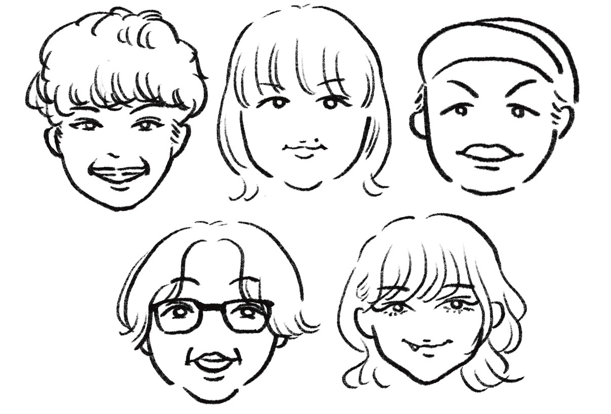 誇張しない似顔絵描きます よくある面白似顔絵じゃない、あなたの良さ似顔絵を描きます！ イメージ8