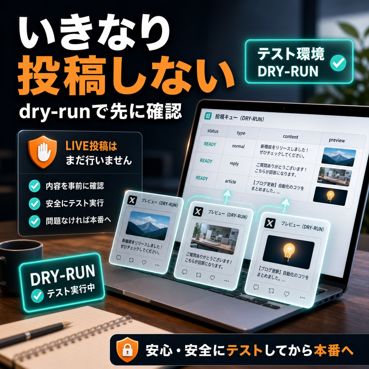 X投稿を自動で出すGAS導入をサポートします X投稿GAS導入を安全サポートします イメージ3