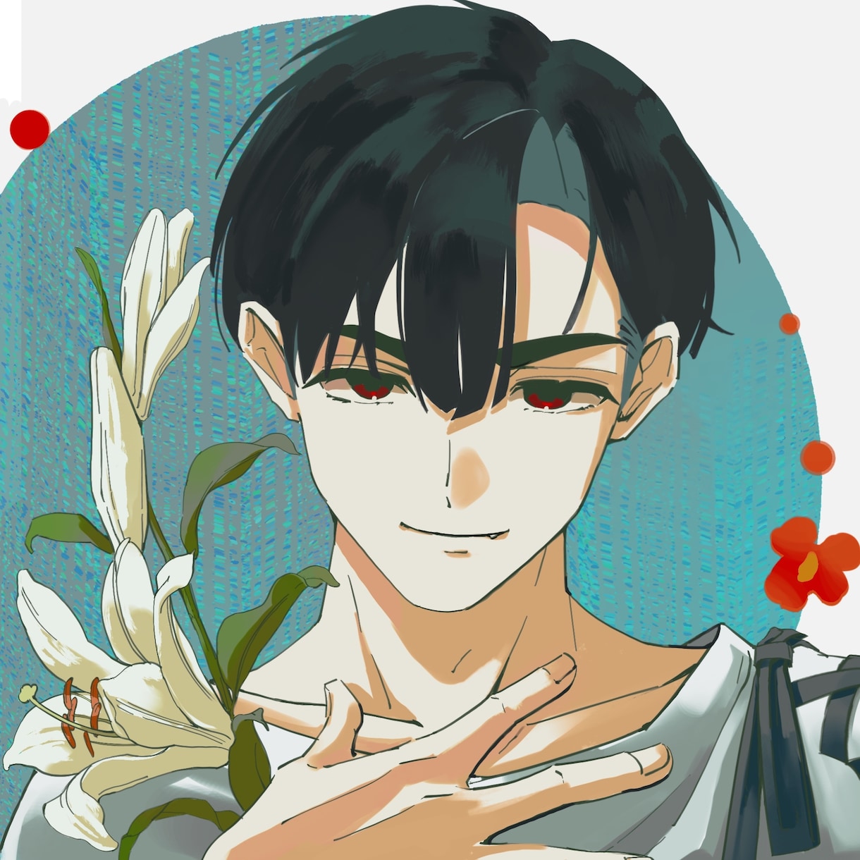 最短3日！シンプルな背景付きイラストを描きします 丁寧・誠実に対応いたします。他サイズも気軽にご相談ください！ イメージ1