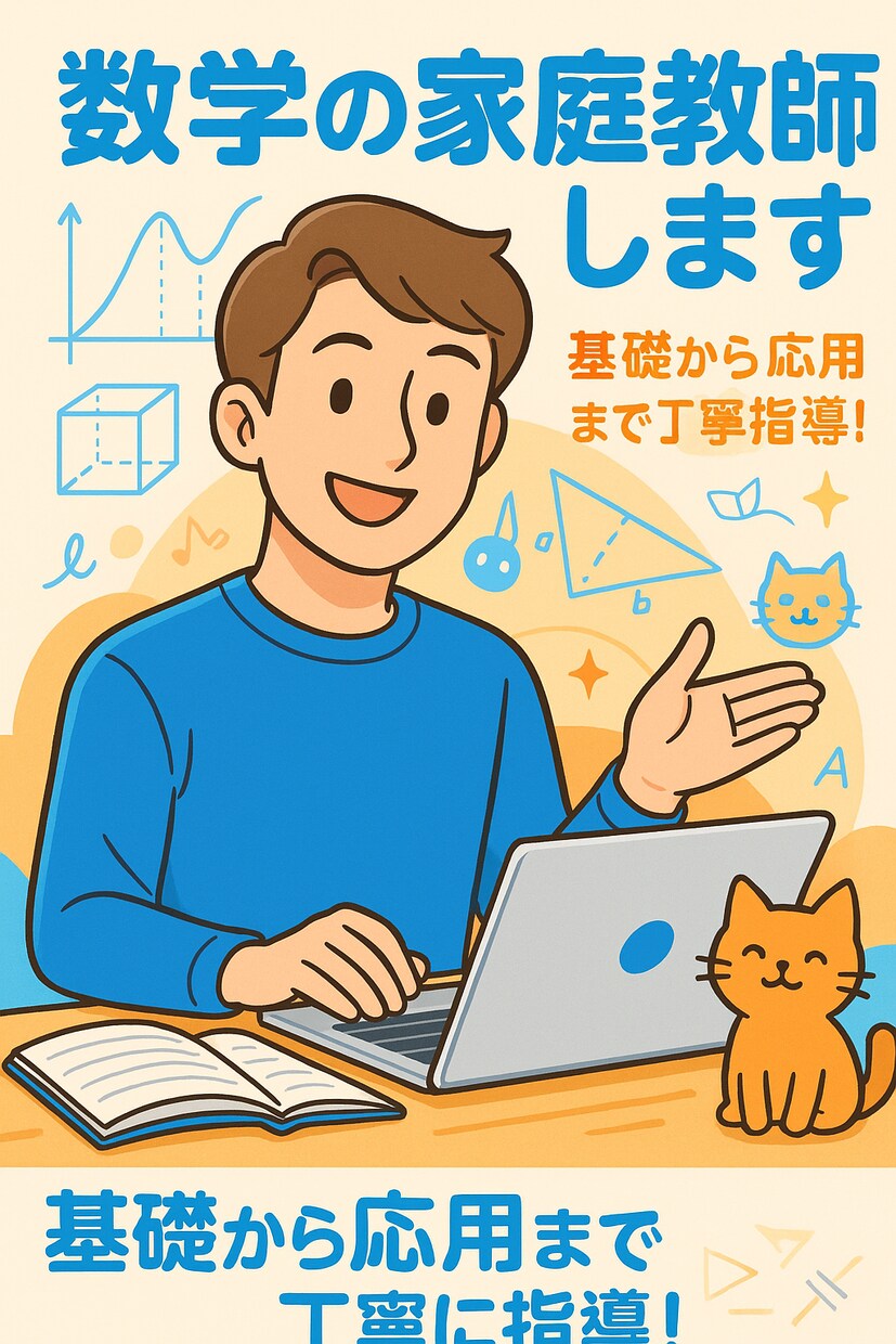 苦手を克服！丁寧に数学指導します 京大生による、基礎からわかるやさしい授業 イメージ1