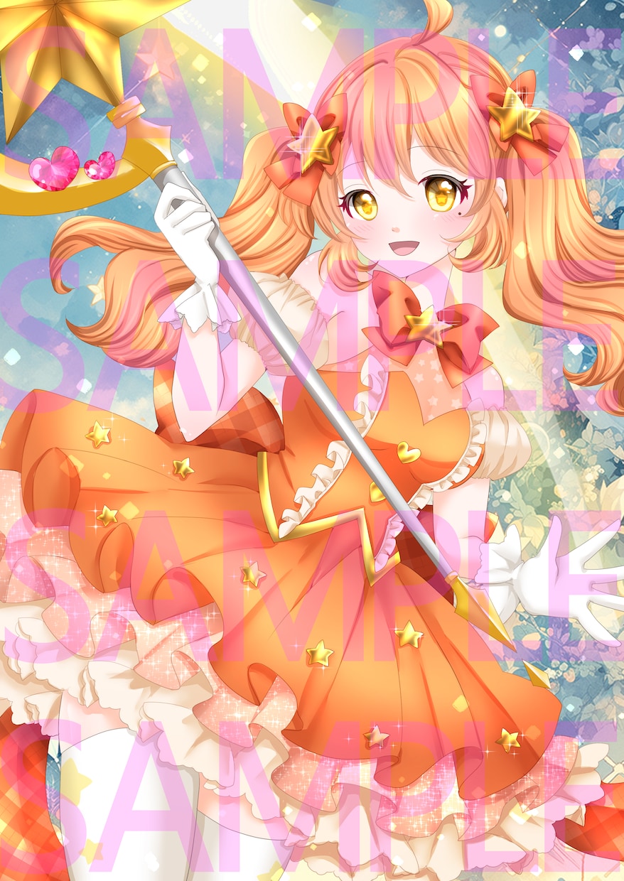 イラスト１枚絵描きます 夢絵、オリジナルなどの１枚絵描かせていただきます！ イメージ5