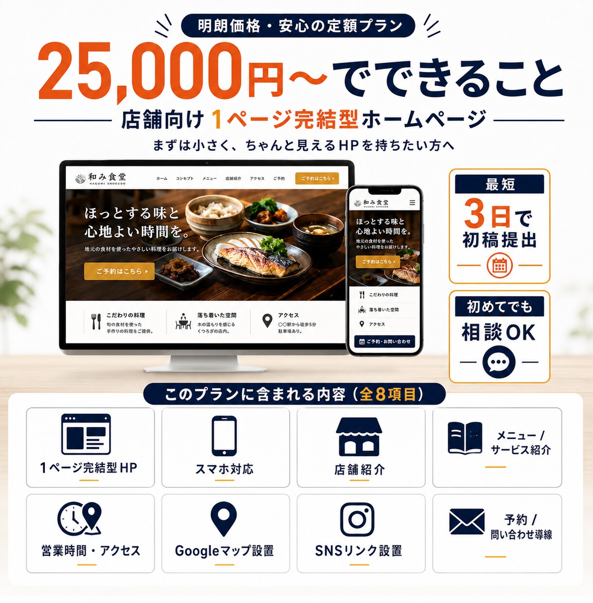 飲食店経営者×AI 勝てるホームページ作ります 現場をわかってる経営者が最新AIで売れるホームページ製作 イメージ2
