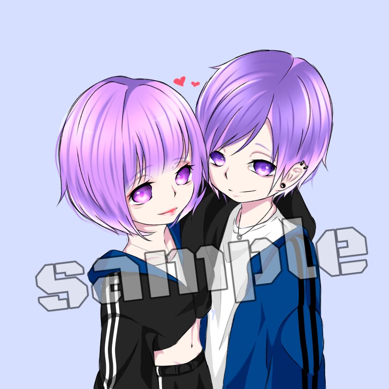 SNSで使えるイラストを描きます 他者と被らない自分だけのイラスト欲しくないですか( ¨̮ ) イメージ4