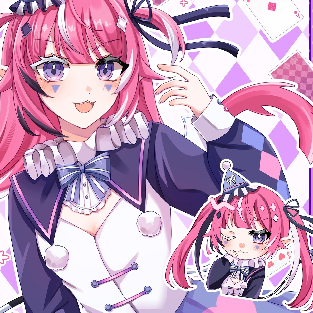 SDイラスト付きのキャラクターイラストを提供します かわいいデフォルメイラストの欲張りセット！ イメージ4