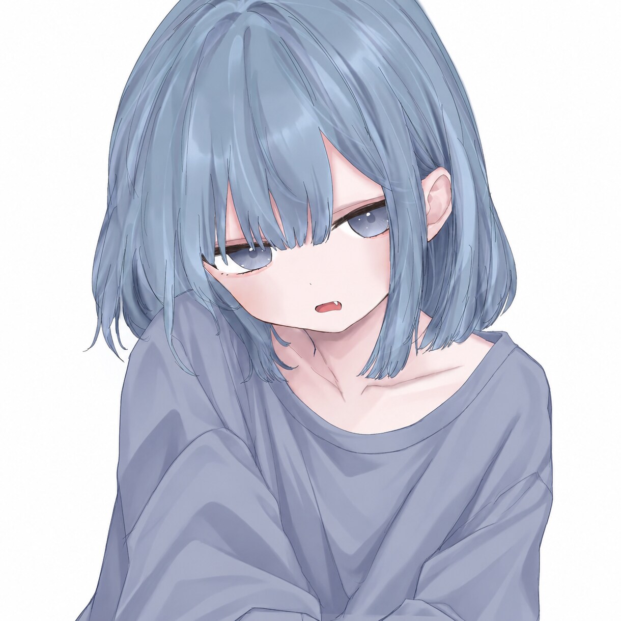 SNS、アイコン用のイラスト依頼募集しております 基本バストアップのイラストとなります イメージ1