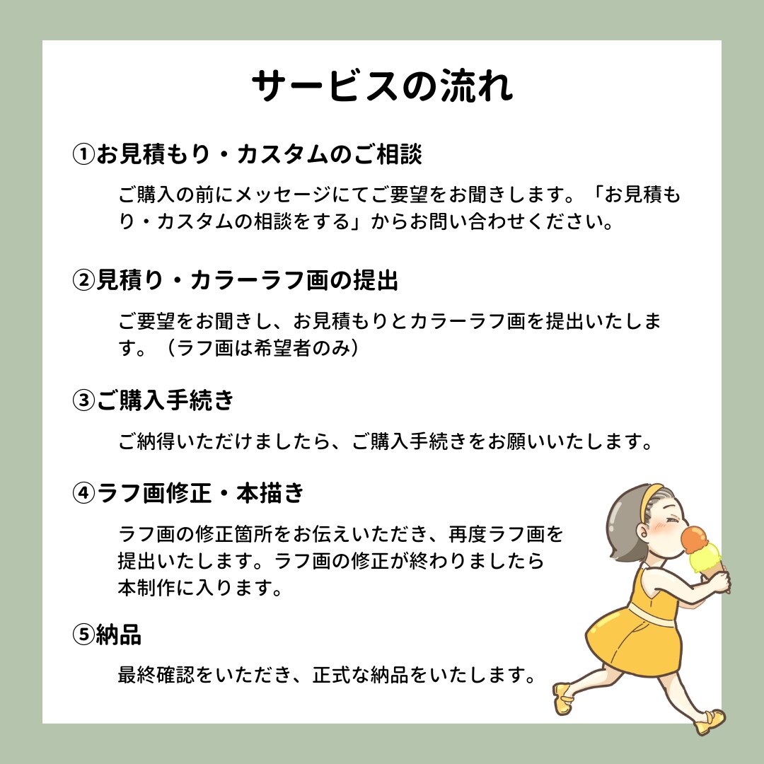 商用OK！癖があるシンプルかわいいイラスト描きます アイコン、挿絵、似顔絵！柔らかくポップな雰囲気で使いやすい◎ イメージ3