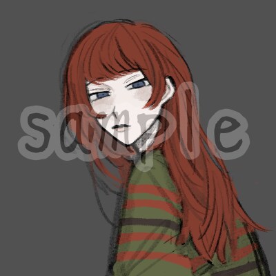 アイコンお描きします ダークな雰囲気のイラストをお描きします。 イメージ1