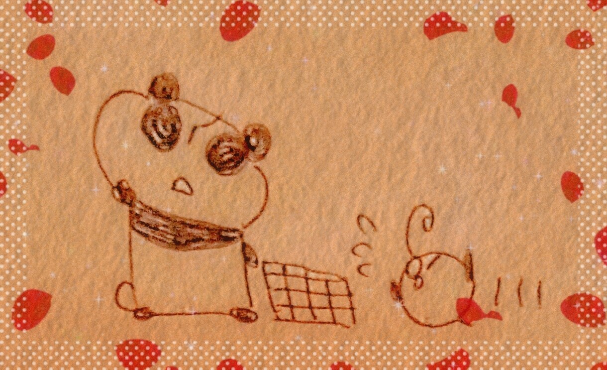 可愛い動物達の手描きボールペンイラストを描きます ボールペンで描く手描きで可愛い動物達 イメージ1