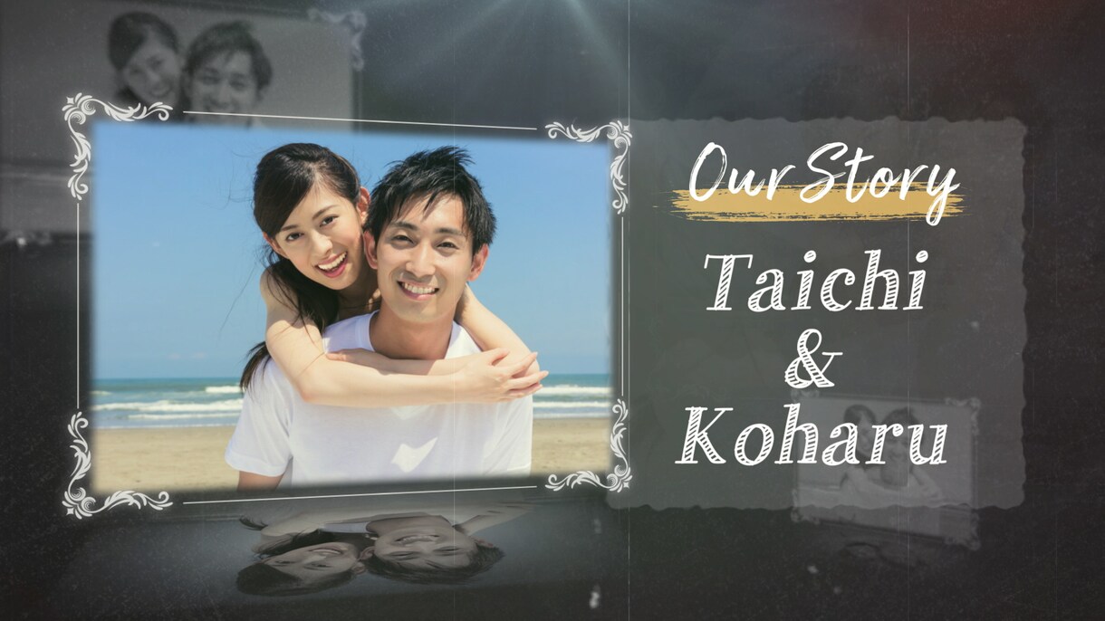 現役プロがプロフィールムービーを制作いたします 感謝と感動の結婚式ムービーで特別な日を演出!【フィルム】 イメージ7