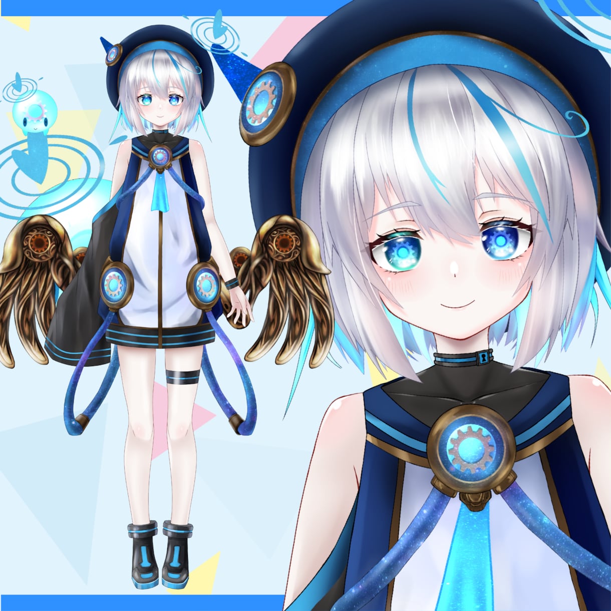 キャラデザイン＆Live2Dモデリング制作します お見積り・ご相談だけでもOK！ イメージ2