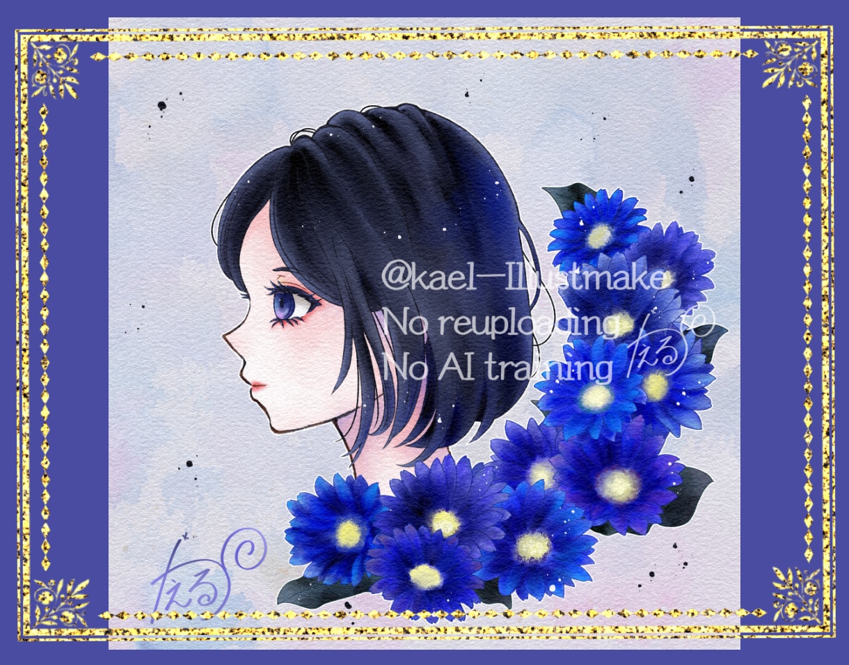 綺麗で可愛いアイコンやイラスト作成します お好きな果物や花と組み合わせた、あなただけのアイコンを★ イメージ3