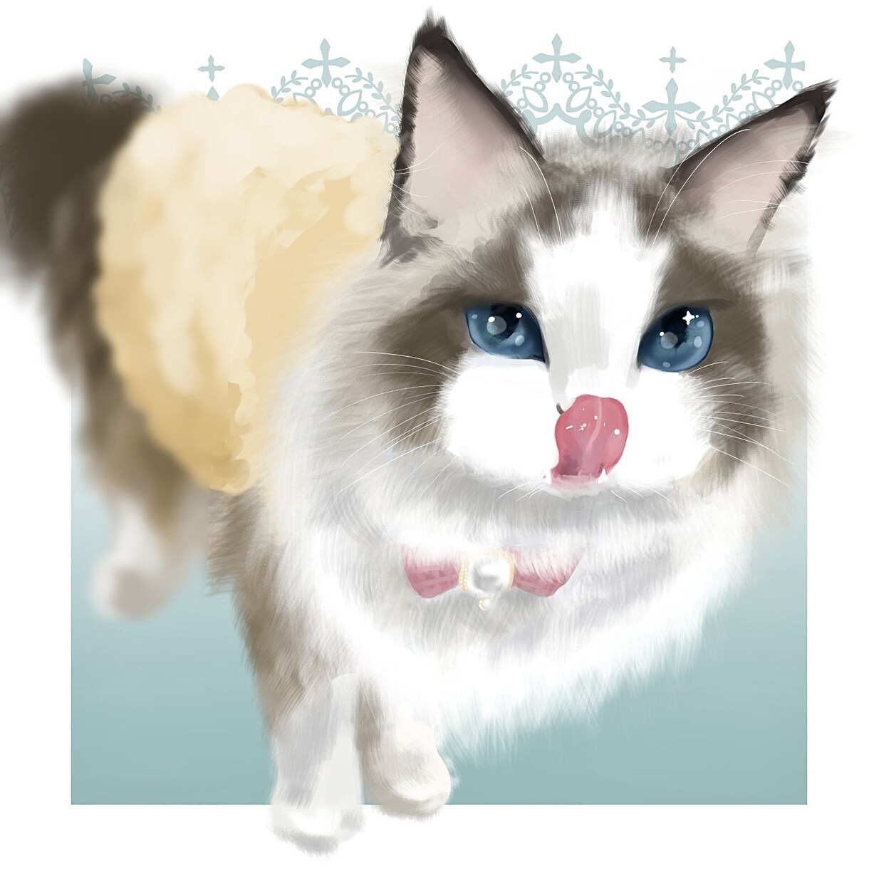 あなたのペットの絵を描きます 可愛い家族の絵はいかがですか？ イメージ2