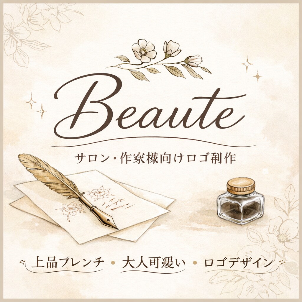 世界観を大切にしたロゴデータを制作いたします 丁寧な作成で選ばれるロゴをお作りします。 イメージ7