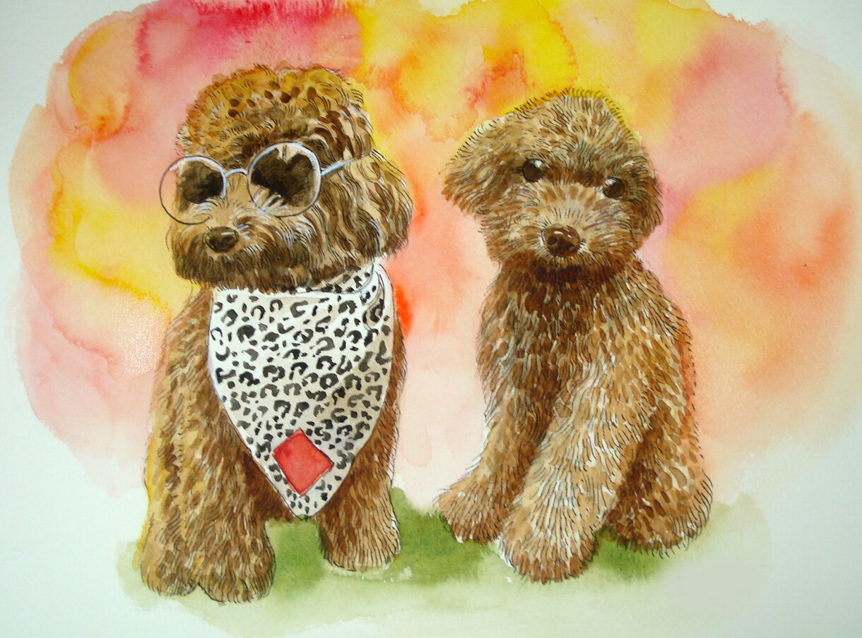 びっくりするほど本人そっくり！似顔絵制作します 思い出の記念に、人物＆ペットのイラストはどうですか。 イメージ10