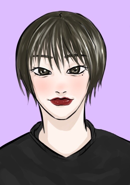 似顔絵かきます SNSアイコン等で使用できる似顔絵を描きます イメージ3