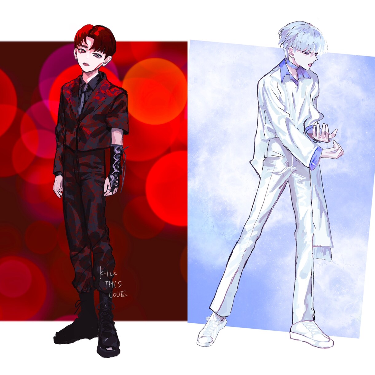 立ち絵制作します 【修正回数無制限】イメージに沿った立ち絵を制作します！ イメージ2