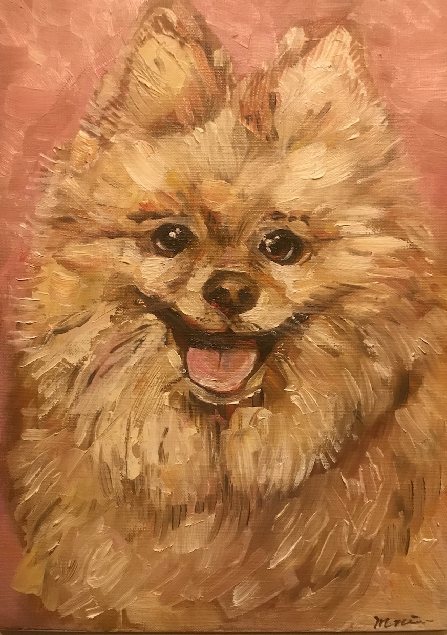 ペットの油絵を描きます 写真とはまた違った温かみのある絵画を制作します。 イメージ3