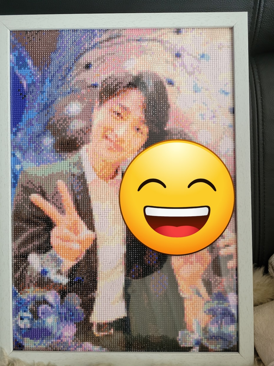 ダイアモンドアート代行作成します 完成品がほしい、面倒な貴方のお手伝いさせて下さい！ イメージ4