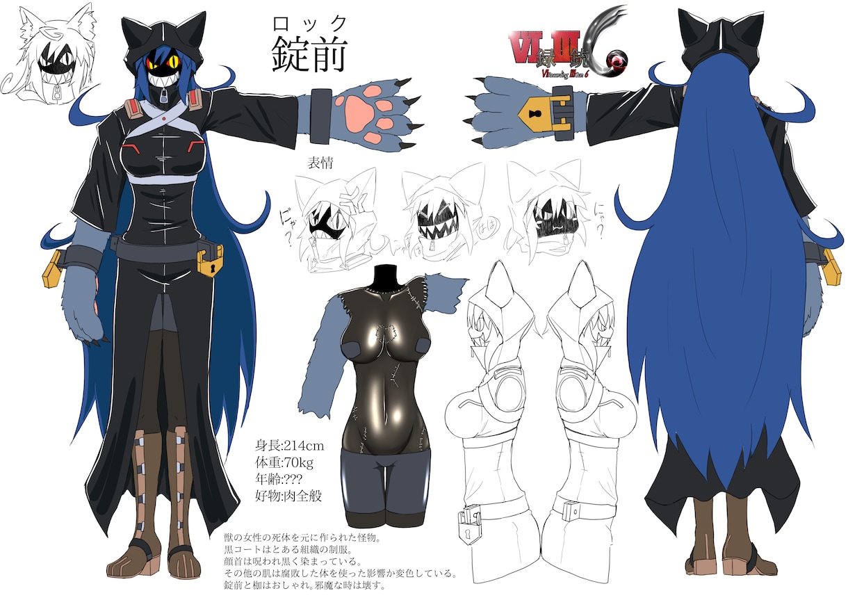キャラクター制作します ラノベ、ゲーム、漫画などで使用できるキャラクターを制作！ イメージ6