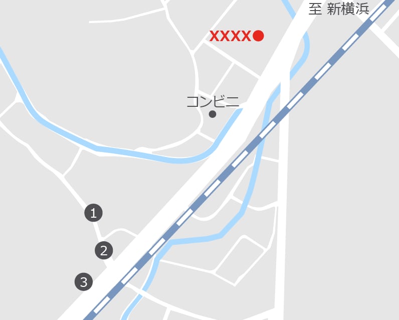 マップ、案内図、フロア図　などをつくります チラシ／カタログ／HP等に　ラフ図、住所などからイラスト化 イメージ10