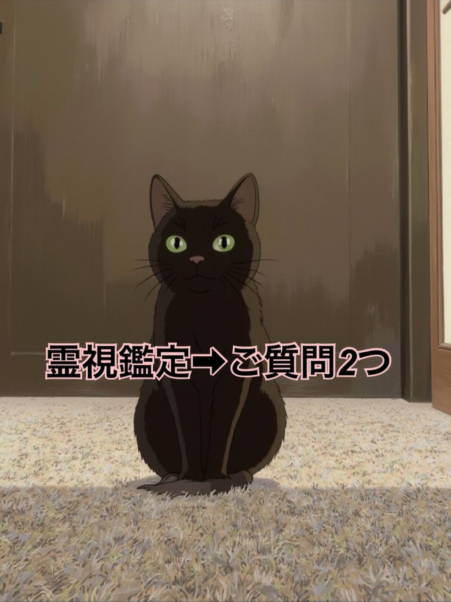 ご質問2つ。霊視鑑定します 気になる方のお気持ちを霊視してお伝えします。 イメージ1