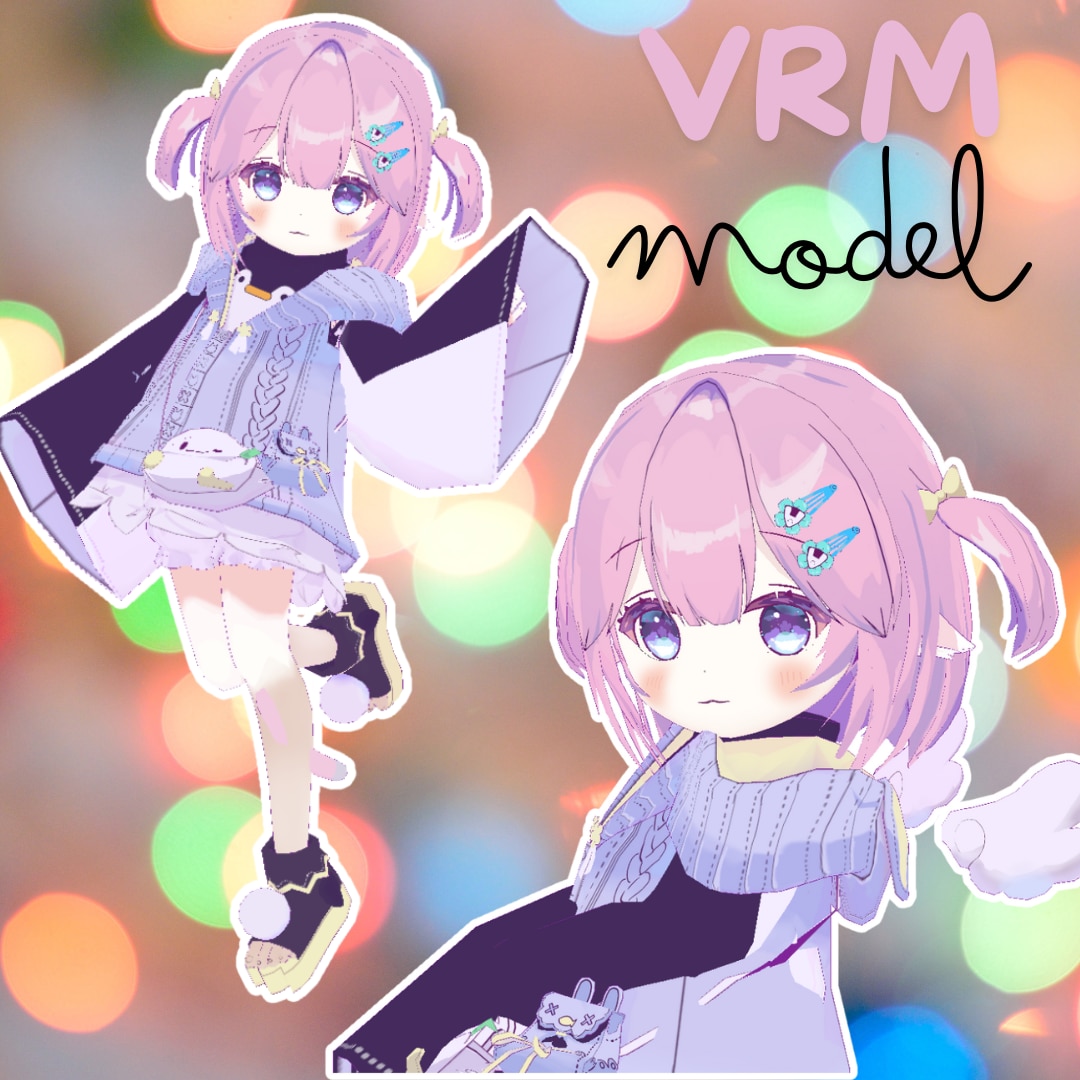 あなたが望むVRM形式3Dキャラモデル制作します VTuber配信で使用可能な3Dモデル イメージ3