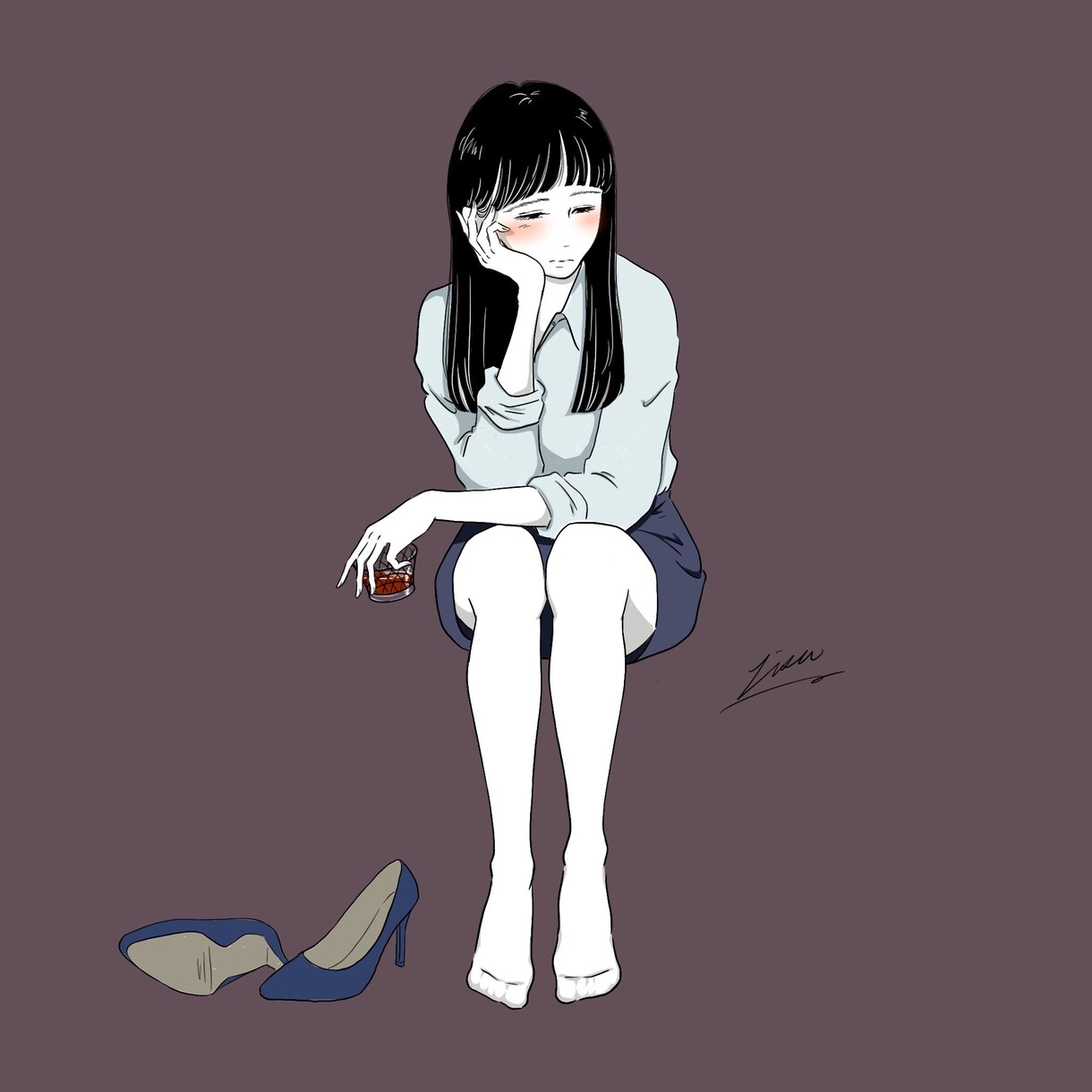 アイコン向けの全身イラストを作成します アイコンやグッズに、あなたの「全身似顔絵」を。 イメージ5