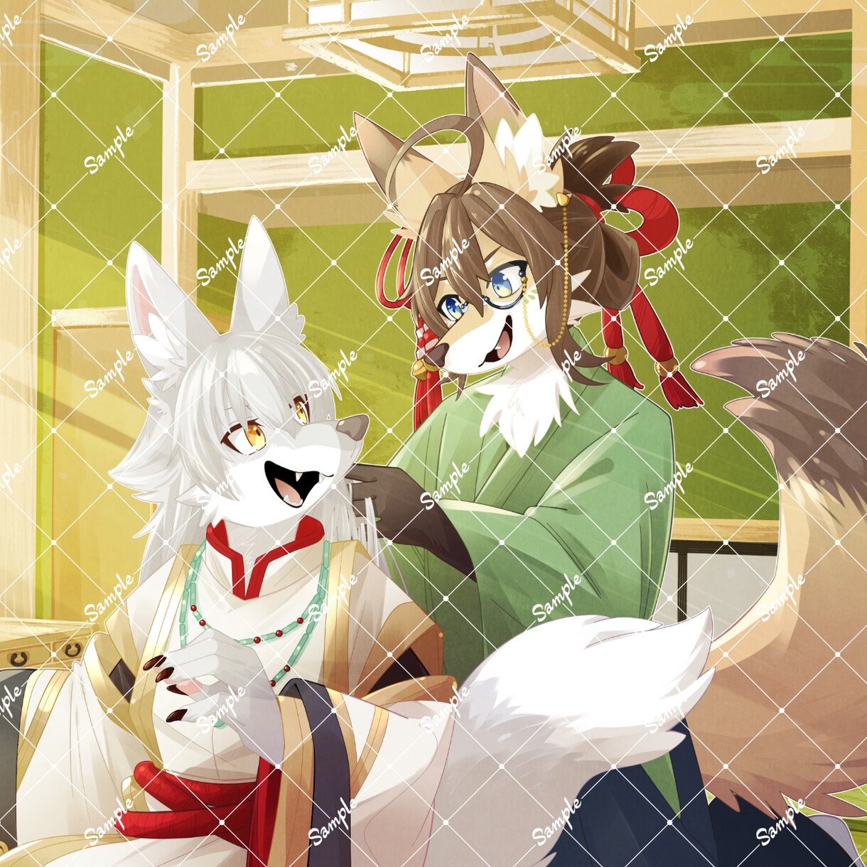 ケモノ・ドラゴンのイラストを制作します 動画に！ヘッダーに！ケモノ・ドラゴンイラスト！ イメージ4