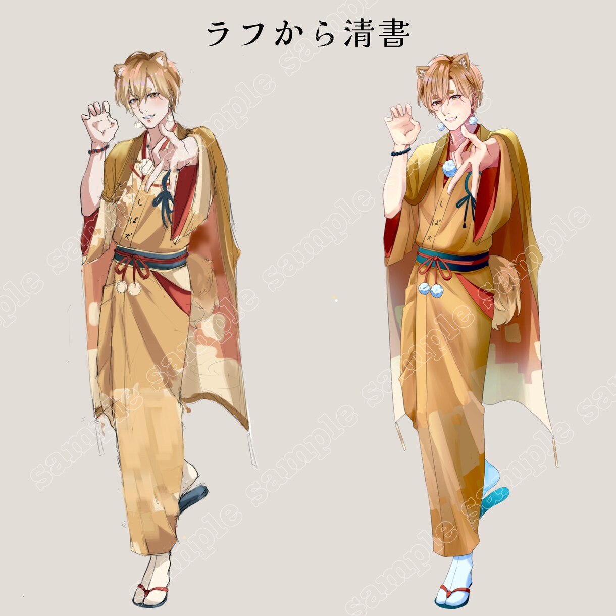 魅力的なキャラクタデザインを致します あなただけの魅力的なキャラクターデザインを行います イメージ4