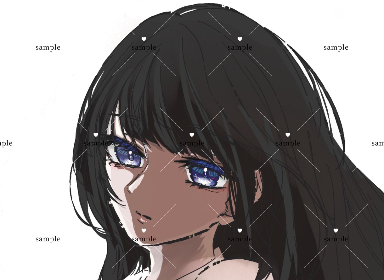 かわいい・綺麗な女の子、ショタを描きます 商用利用可能！オリキャラの1枚絵、ヘッダーなどイラスト イメージ5