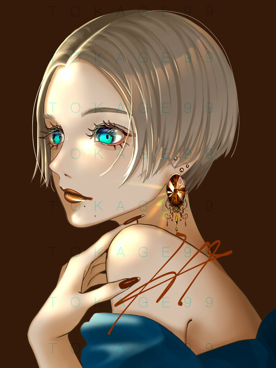 目を引くイラストをお描きします 繊細で個性的、高画質なイラスト★ イメージ2